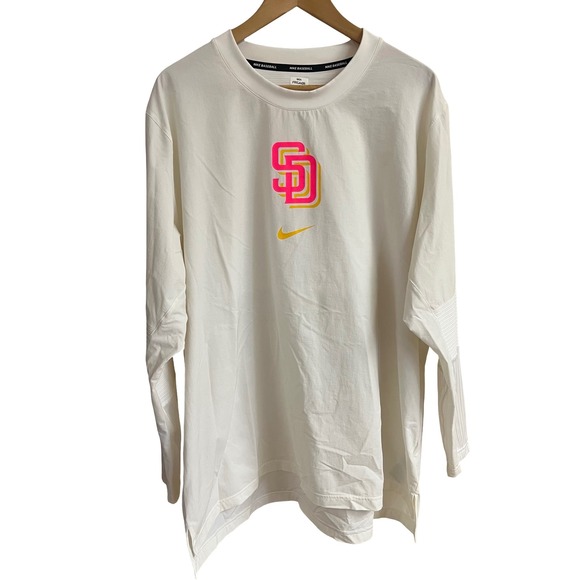 Nike Other - Nike San Diego SD Padres MLB Authentic Collection Long Sleeve Shirt XL MLB-Worn
